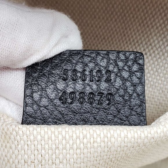 100% Authentic Gucci GG Marmont Black Backpack Bag - Picture 11 of 13